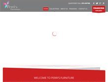 Tablet Screenshot of perrisfurniture.com